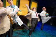 Original Broadway Cast of Operation Mincemeat, March 2025 (Photo by Julieta Cervantes)